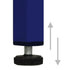 Lady Jillian -  Storage Cabinet Navy Blue 80x35x101,5 cm Steel - Model 4
